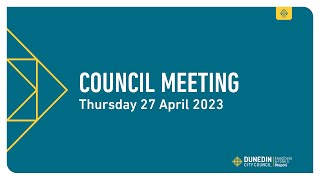 Council Meeting – Thursday 27 April 2023 [upl. by Anaes232]