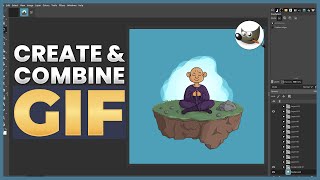 Make Animated GIFs a stepbystep guide  GIMP Tutorial [upl. by Elvah800]