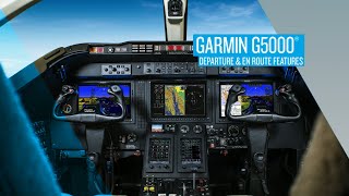 Garmin G5000 for Beechjet Departure and En Route [upl. by Sigvard]