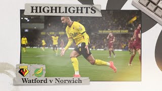 Watford 21 Norwich City  Highlights [upl. by Leupold]