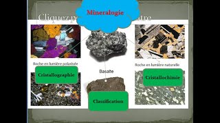 Mineralogie chapitre1  La Cristallgraphie Darija [upl. by Marguerite]