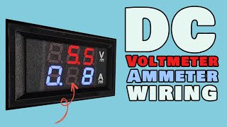 DC Voltmeter and Ammeter wiring [upl. by Randolph]