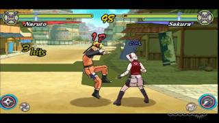 Naruto Shippuden Ultimate Ninja Heroes 3 Walkthrough Part 2  Kazekage Rescue  Act 1 [upl. by Garap]