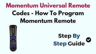 Momentum Universal Remote Codes  How To Program Momentum Remote [upl. by Llerred]