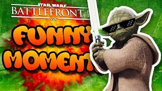 Star Wars Battlefront 2 Funny Moments Montage FUNTAGE  Funniest Moments So Far Pt 2 [upl. by Shellans488]