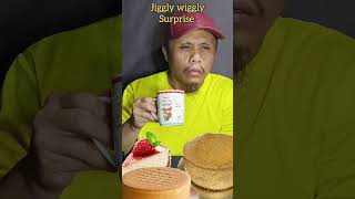 Jiggly wiggly dessert 🤣 foodshow cakes funny [upl. by Esma]