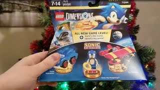 Sonic the Hedgehog Lego Dimensions Level Pack UNBOXING [upl. by Eliga]