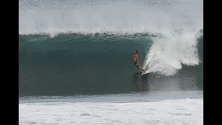 April 15 2021 Surfing Playa Hermosa Costa Rica [upl. by Akirderf]