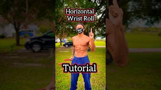 Horizontal Wrist Roll Tutorial NUNCHUCKS martialarts shorts [upl. by Aldin197]