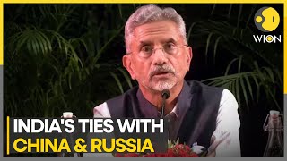 Indias External Affairs Minister Jaishankar on Indias ties with Russia and China  WION Pulse [upl. by Isia]