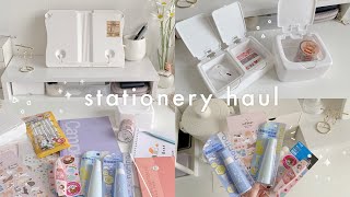 back to school stationery haul ✏ ft stationery pal 文具开箱 [upl. by Yanehs]