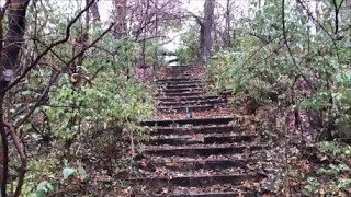 quotDesertedquot Bleachers in the Woods Lake Station Indiana [upl. by Asiela]