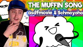 THE MUFFIN SONG asdfmovie feat Schmoyoho  Reaction  Cute Muffin [upl. by Estel597]