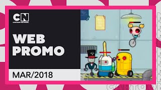 Cartoon Network Brasil WEB PROMO  Vilanesco Maldade Mecânica  MAR2018 [upl. by Nymzaj]