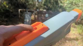 Splatball 375 Gel Blaster Review And Shooting Test [upl. by Gnehs902]