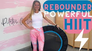 30 MIN HIIT REBOUNDER WORKOUT  Full Body Challenge with Complex Combos [upl. by Henley]