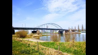 Fietsen langs de Rijn de Linge en het Pannerdens kanaal [upl. by Otes876]