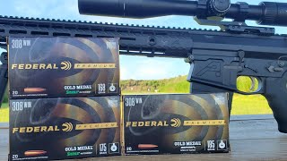 Quest for a Mile Federal Match 168gr vs 175gr vs 185gr Better than Norma [upl. by Kiraa902]