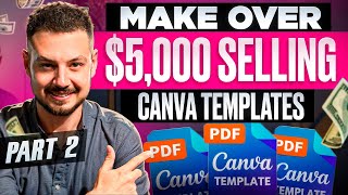 The Secret to Profitable Canva Templates Sell Like a Pro [upl. by Ayidan]