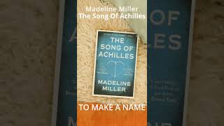 The Song Of Achilles by Madeline Miller bookreview books booktok [upl. by Issy]