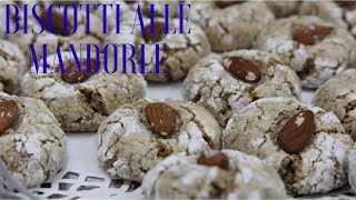 Biscotti morbidi alle mandorle pronti in 5 minuti [upl. by Berfield]