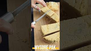 Mysore Pak Recipe Homemade shorts ytshorts [upl. by Pavel]