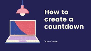 How to create an animated countdown image gif for email newsletters [upl. by Luana]