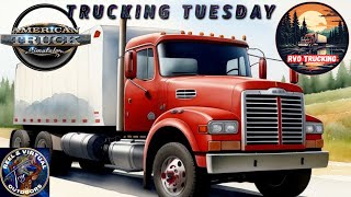 AMERICAN TRUCK SIMULATOR TRUCKING TUESDAY LETS RIDE ats gaming livestream [upl. by Wendye818]