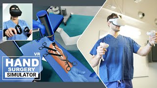 Immersive VR Surgery Internal Fixation for Hand Bone Fractures [upl. by Naji]