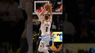 CB claiming the top spot 🫡 nba nuggets denvernuggets basketball dunk shorts nbahighlights [upl. by Yeroc]