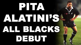 Pita Alatinis All Blacks Debut [upl. by Hosfmann]