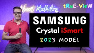 Samsung Crystal iSmart TV 🇮🇳 Best TV in 2023 ⚡ Samsung Crystal Neo vs Crystal iSmart [upl. by Enenstein]