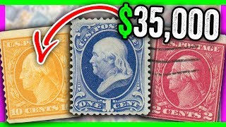 10 SUPER RARE STAMPS WORTH MONEY  EXTREMELY VALUABLE STAMPS [upl. by Rraval387]