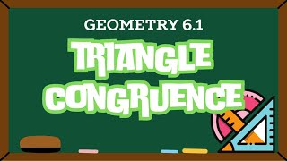 61 quotConditions for Congruent Trianglesquot Notes [upl. by Winnie]