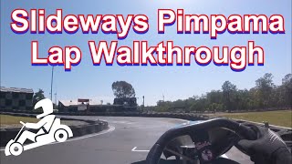 Slideways Go Karting World Lap Walkthrough  Go Karting tips for Beginners [upl. by Emoraj]