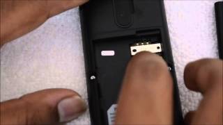 How to Insert SIM card into Nokia 106 [upl. by Platas36]