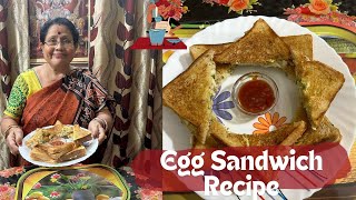 Egg Sandwich Recipe  Bengali Vlog [upl. by Nilpik]