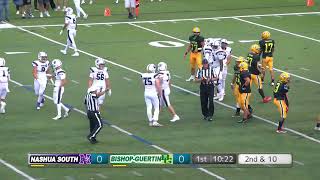 Nashua NH South at Bishop Guertin Football 9 724 [upl. by Peirce228]