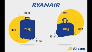 RyanAir Baggage Policy  Priority Boarding English Subtitles [upl. by Folberth]