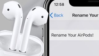 How to Rename Your AirPods Change the Name of Your AirPods [upl. by Gretchen]