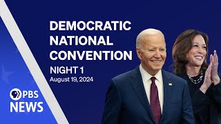 WATCH LIVE 2024 Democratic National Convention  DNC Night 4  PBS News special coverage [upl. by Atikihs]