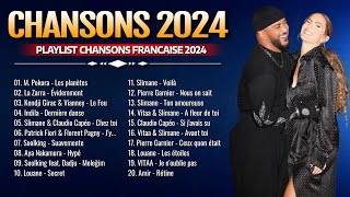 Chansons Francaise 2024 Nouveauté ⚡ Nouvelle Chanson Pop Française 2024  GimsSlimaneKendji Gira [upl. by Tsiuqram]