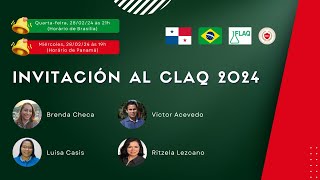 Invitación al CLAQ 2024 [upl. by Lette]