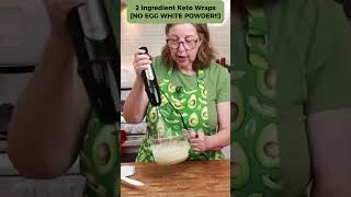 2 Ingredient Keto Wraps No Egg White Powder amp No Expensive Ingredients Carnivore Diet Wrap Recipe [upl. by Yul90]