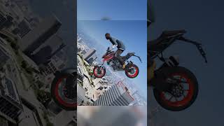 duke 1290 sdでビル落下 gta5 shorts ktm mod ビル落下 [upl. by Dietz]