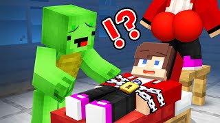 JJ are TRAPPED by JJs Girl and Mikey in Minecraft  Maizen [upl. by Odiug]