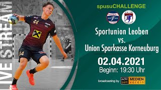 ÖHB spusuCHALLENGE Sportunion Leoben  Union Sparkasse Korneuburg [upl. by Shantha]