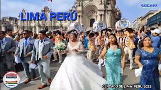 UNION PAGADOR DE ORURO LIMA PERÚ 2023 MATRIMONIO DE JUVENAL y SILVIA ESTILO PUNEÑO [upl. by Llevram]