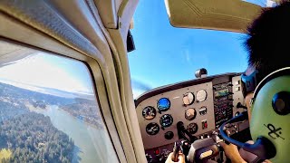 Flight Lesson  Cessna 172 [upl. by Tobi]