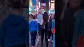 Nightlife walk tour of new york city nyc timessquare4k newyorkcity 🇺🇸⚡️ [upl. by Medlin]